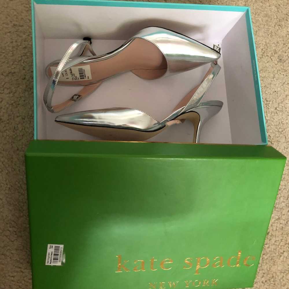 Kate Spade Metallic Heels - image 5