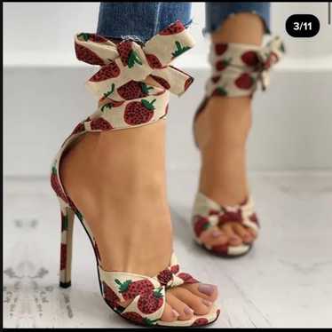 Bloggers Strawberry Heels - image 1