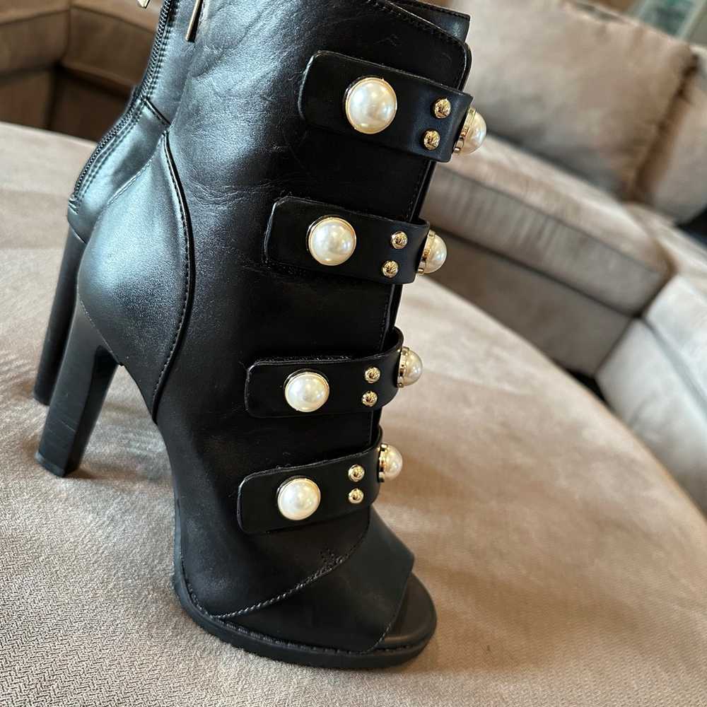 Karl Lagerfeld Brayden Embellished Boots Booties … - image 10