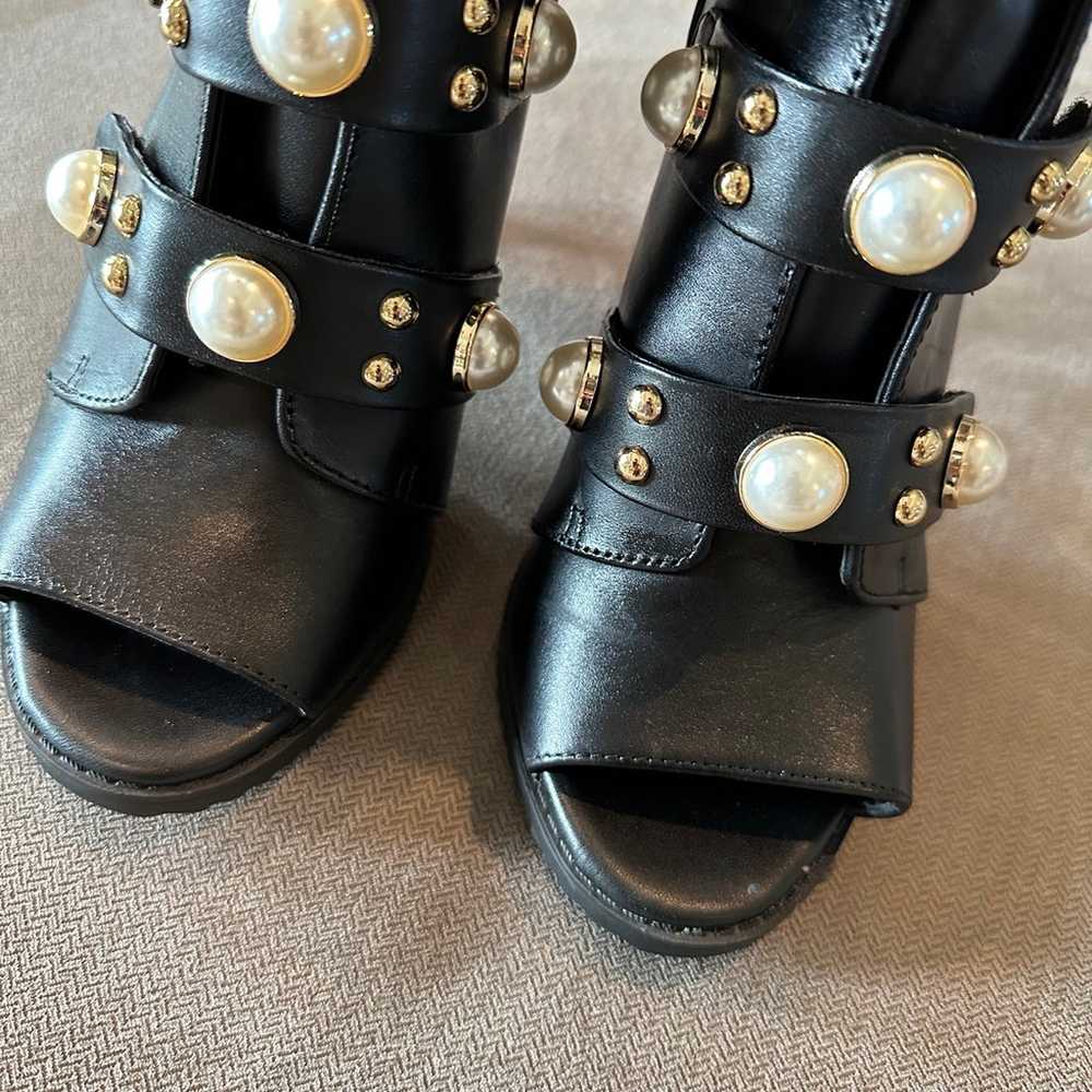 Karl Lagerfeld Brayden Embellished Boots Booties … - image 2