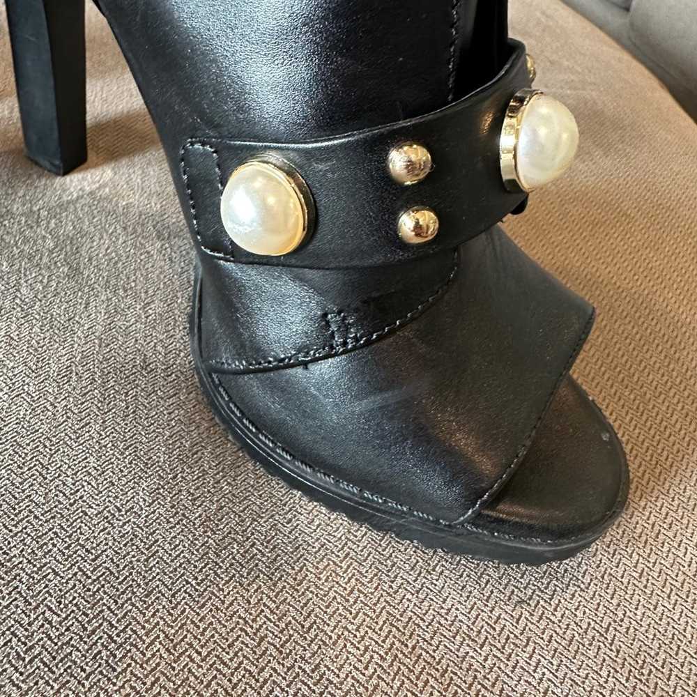 Karl Lagerfeld Brayden Embellished Boots Booties … - image 6