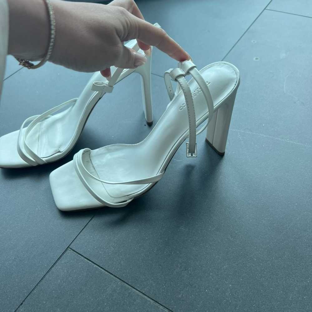Tony Bianco white classic heels - image 1