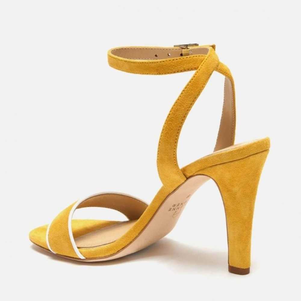 ETIENNE AIGNER women's HEELS MARTINI mustard sued… - image 3