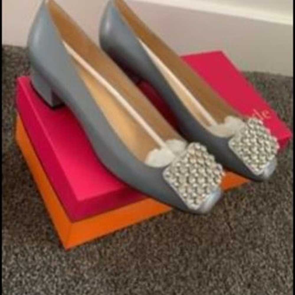 Kate Spade Gray Mixer Heel NWOT - image 1