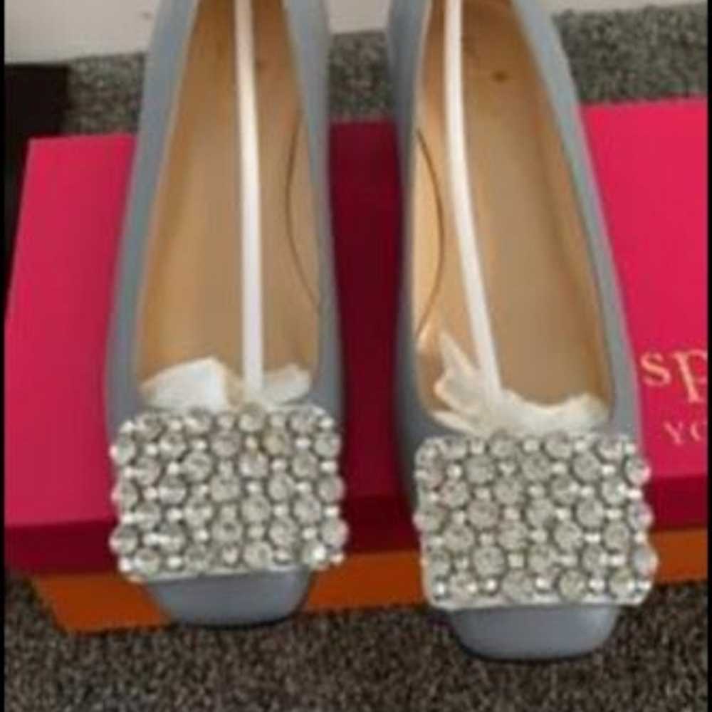 Kate Spade Gray Mixer Heel NWOT - image 3