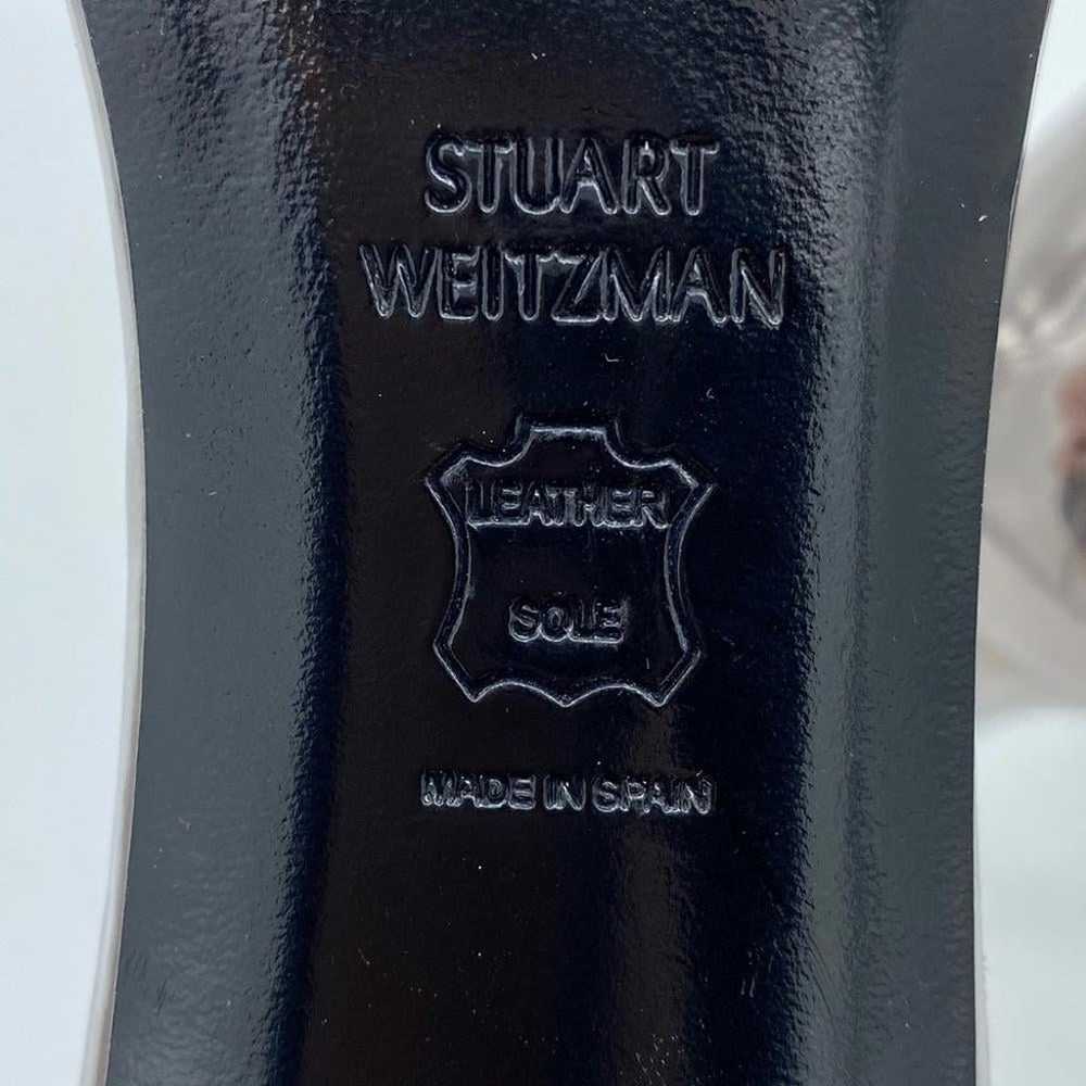 Stuart Weitzman Nudistong Silver Nudist Sandal Pu… - image 8
