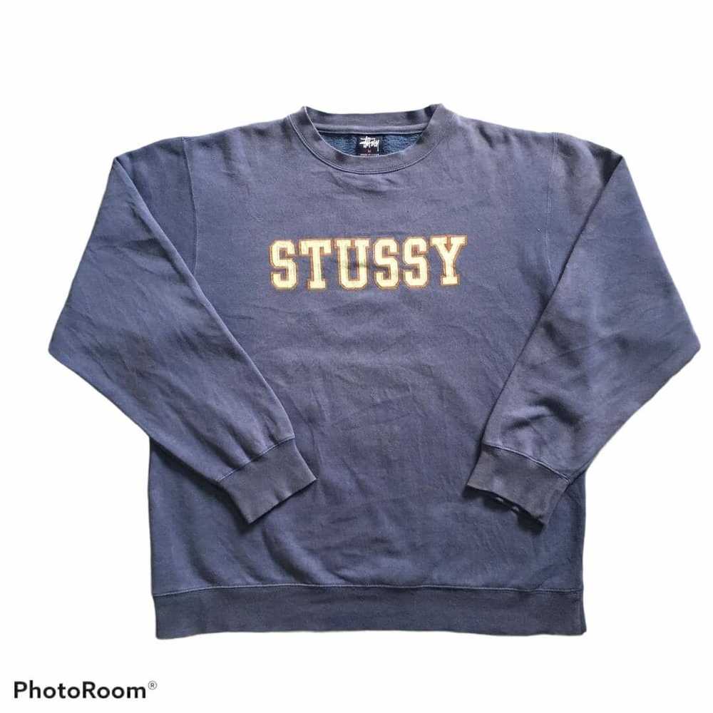 Streetwear × Stussy × Vintage Vintage Stussy Swea… - image 1