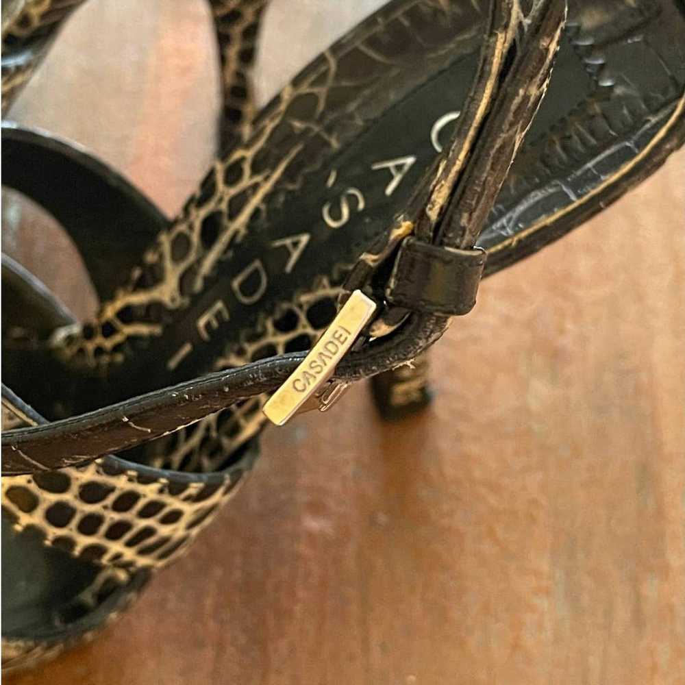 Casadei Women's Italian Leather Heels 6 - image 6