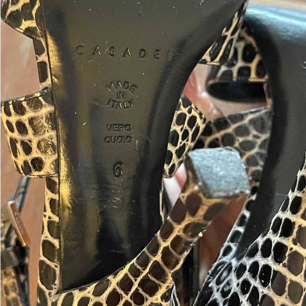 Casadei Women's Italian Leather Heels 6 - image 8