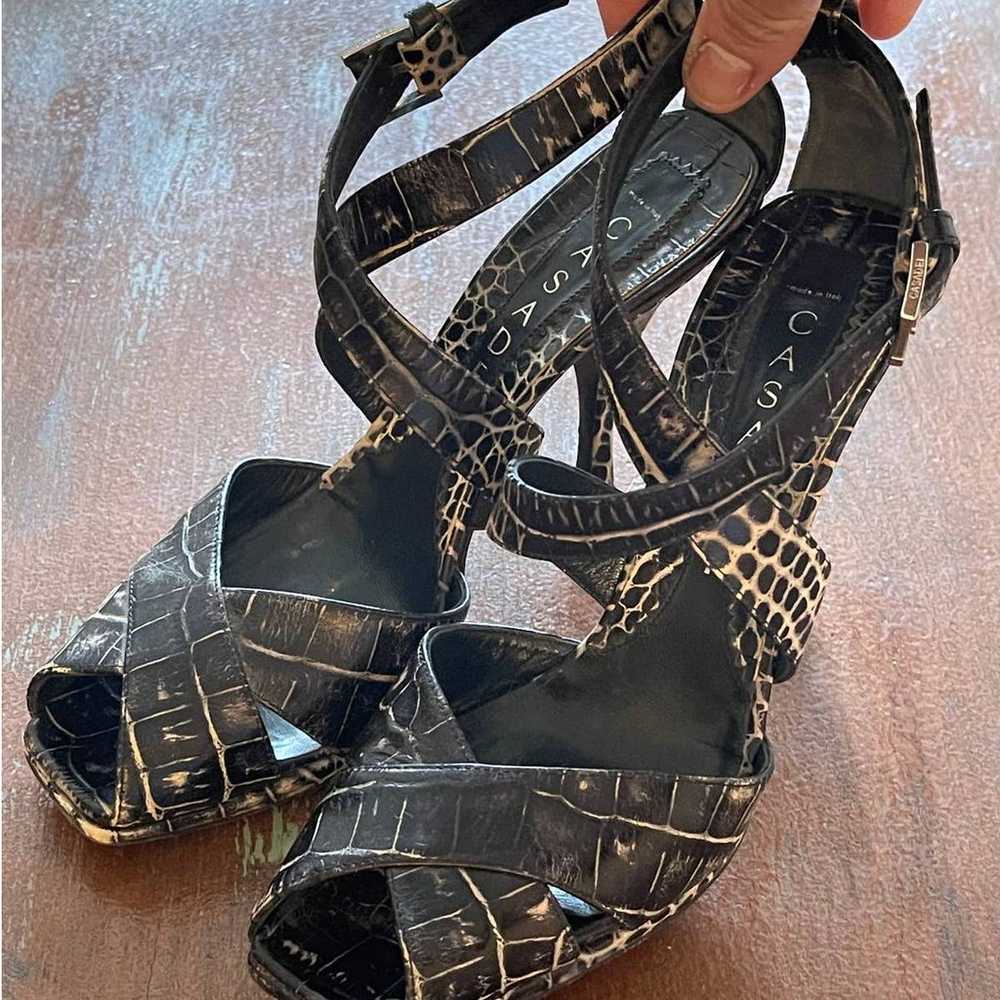 Casadei Women's Italian Leather Heels 6 - image 9