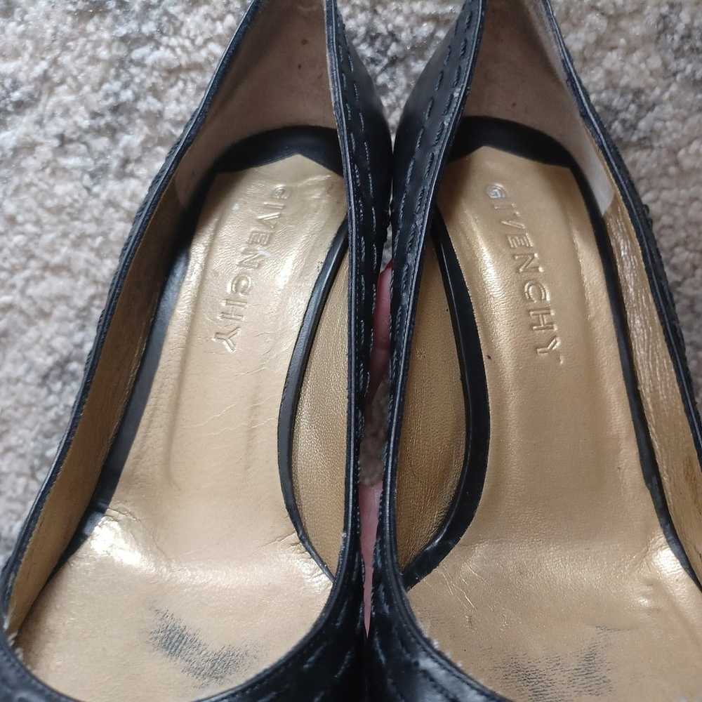 Givenchy Vintage Women's Black Leather Round Toe … - image 10