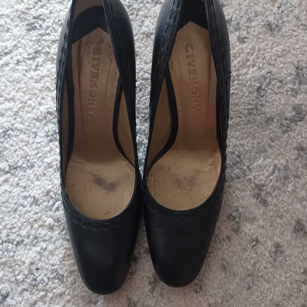 Givenchy Vintage Women's Black Leather Round Toe … - image 2