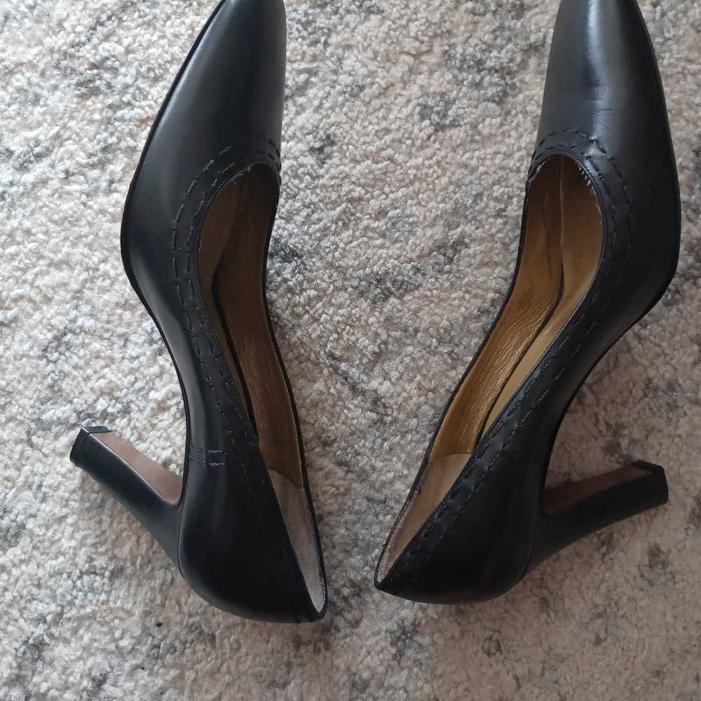 Givenchy Vintage Women's Black Leather Round Toe … - image 7