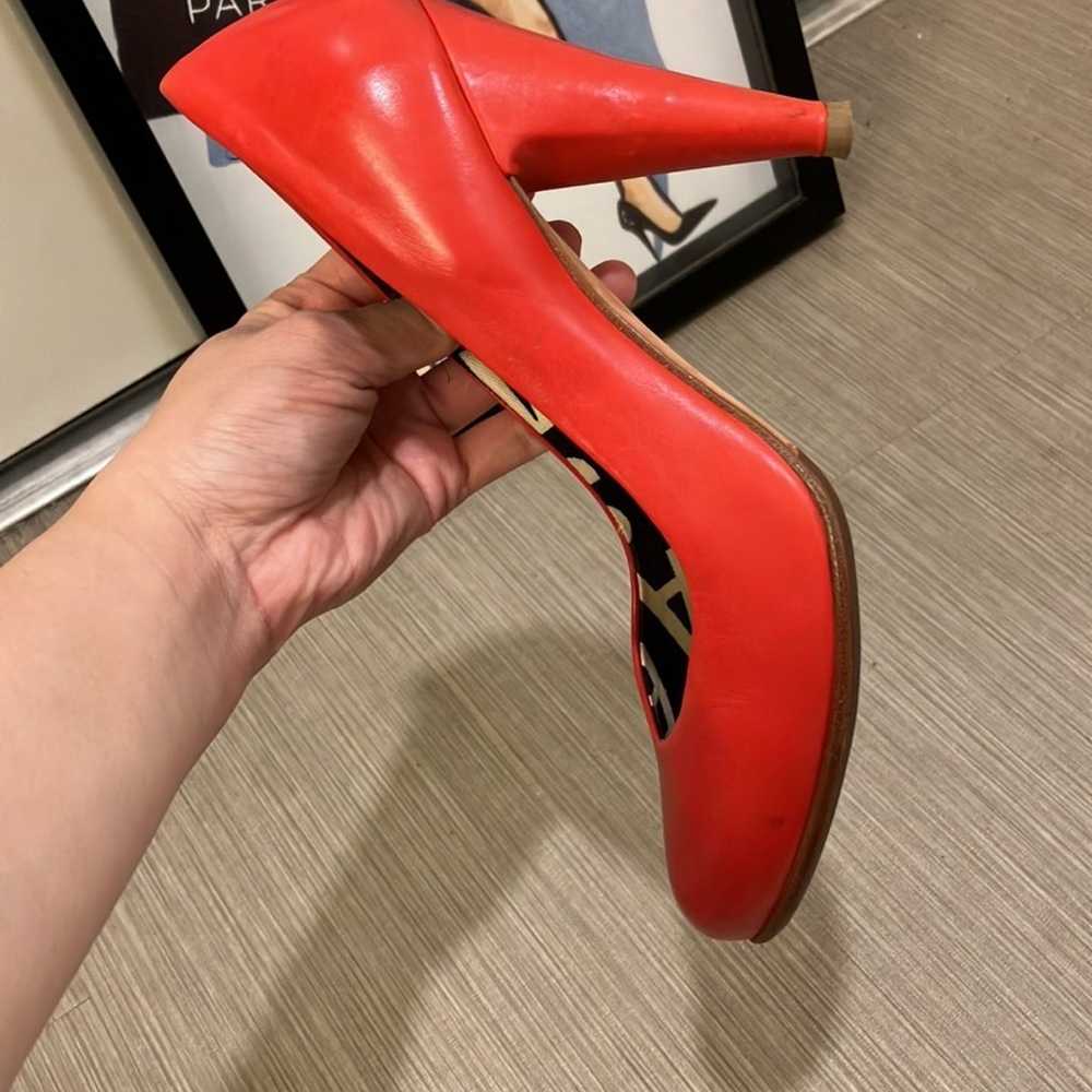 Marc by Marc Jacobs leather pumps in red color Si… - image 10