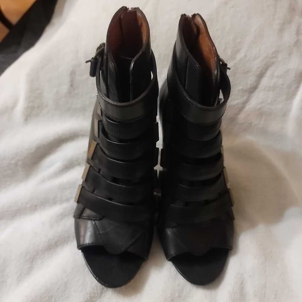 Givenchy Women's  Black Leather Shoes Size:38.5 - image 2