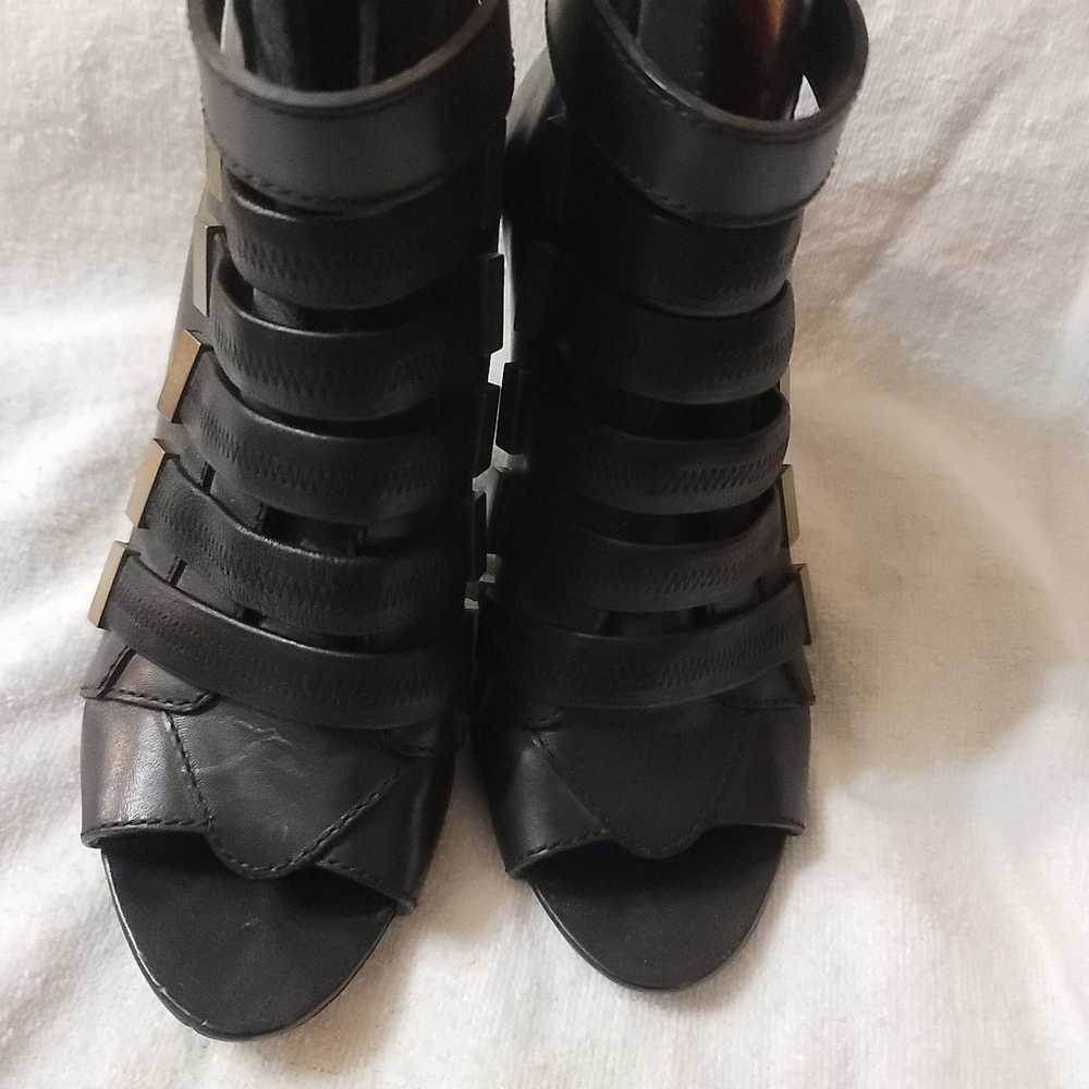 Givenchy Women's  Black Leather Shoes Size:38.5 - image 5