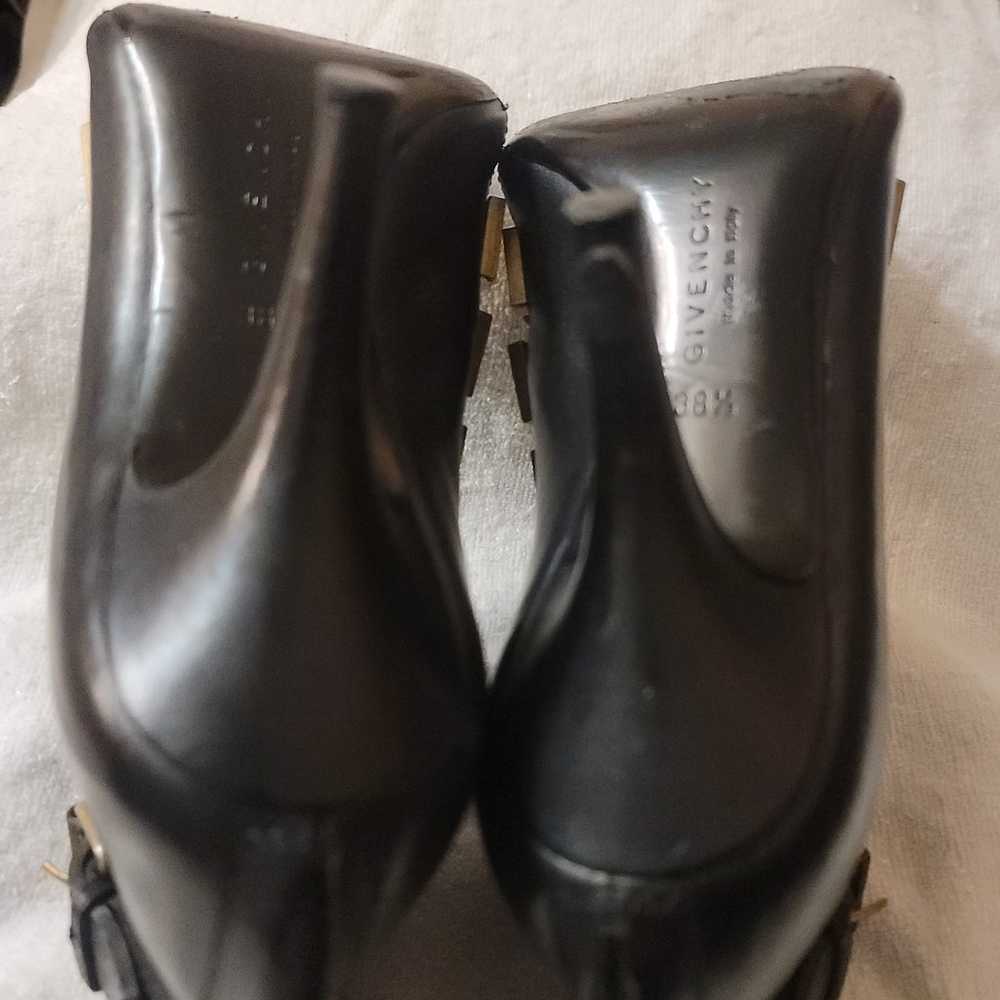 Givenchy Women's  Black Leather Shoes Size:38.5 - image 7