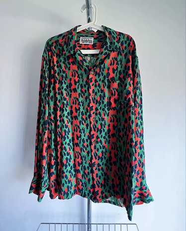 Wacko maria leopard l/s - Gem