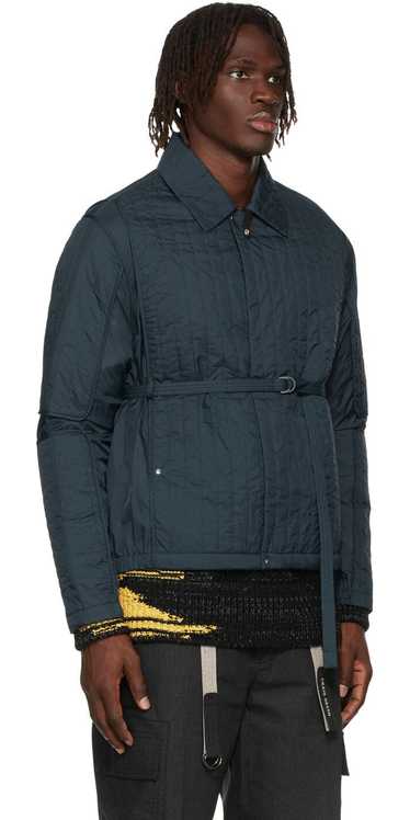 Craig Green Craig Green Blue Quilted Skin Jacket