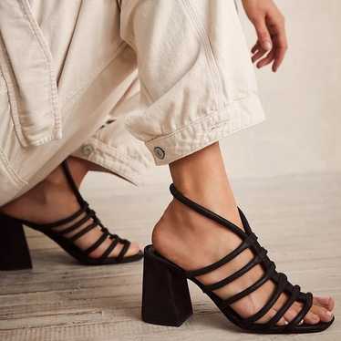 Free People Shoes Free People Colette Cinched Hee… - image 1