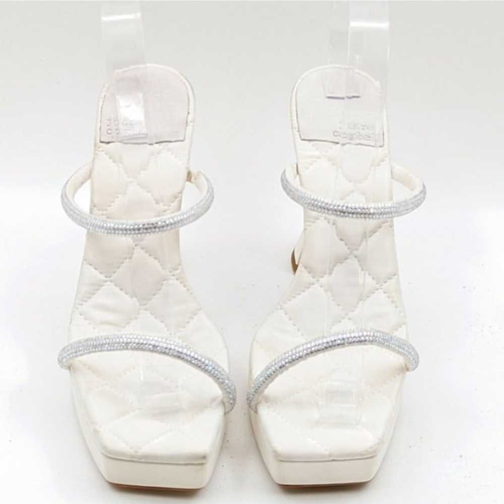 Jeffrey Campbell Women Movie Slide White Vintage … - image 1