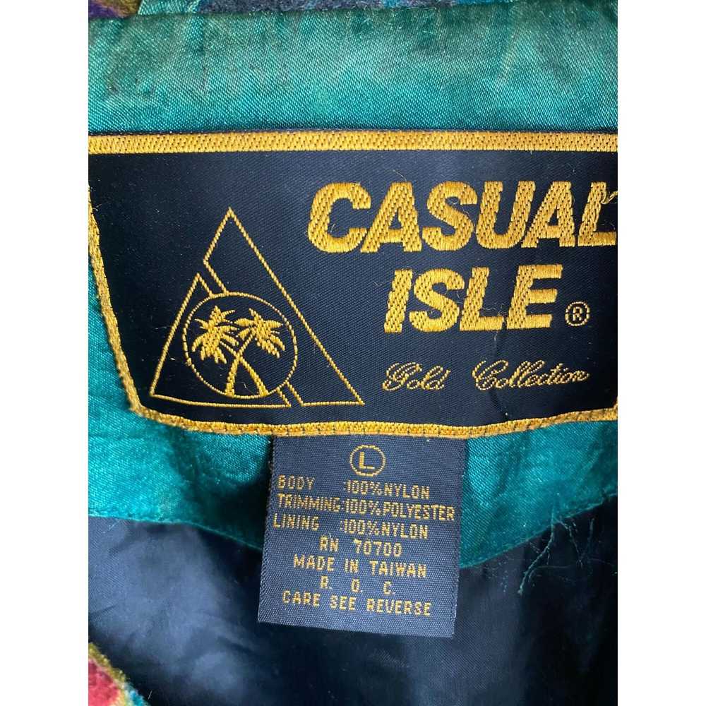 Vintage Vintage Casual Isle Rare Multi Patterned … - image 3