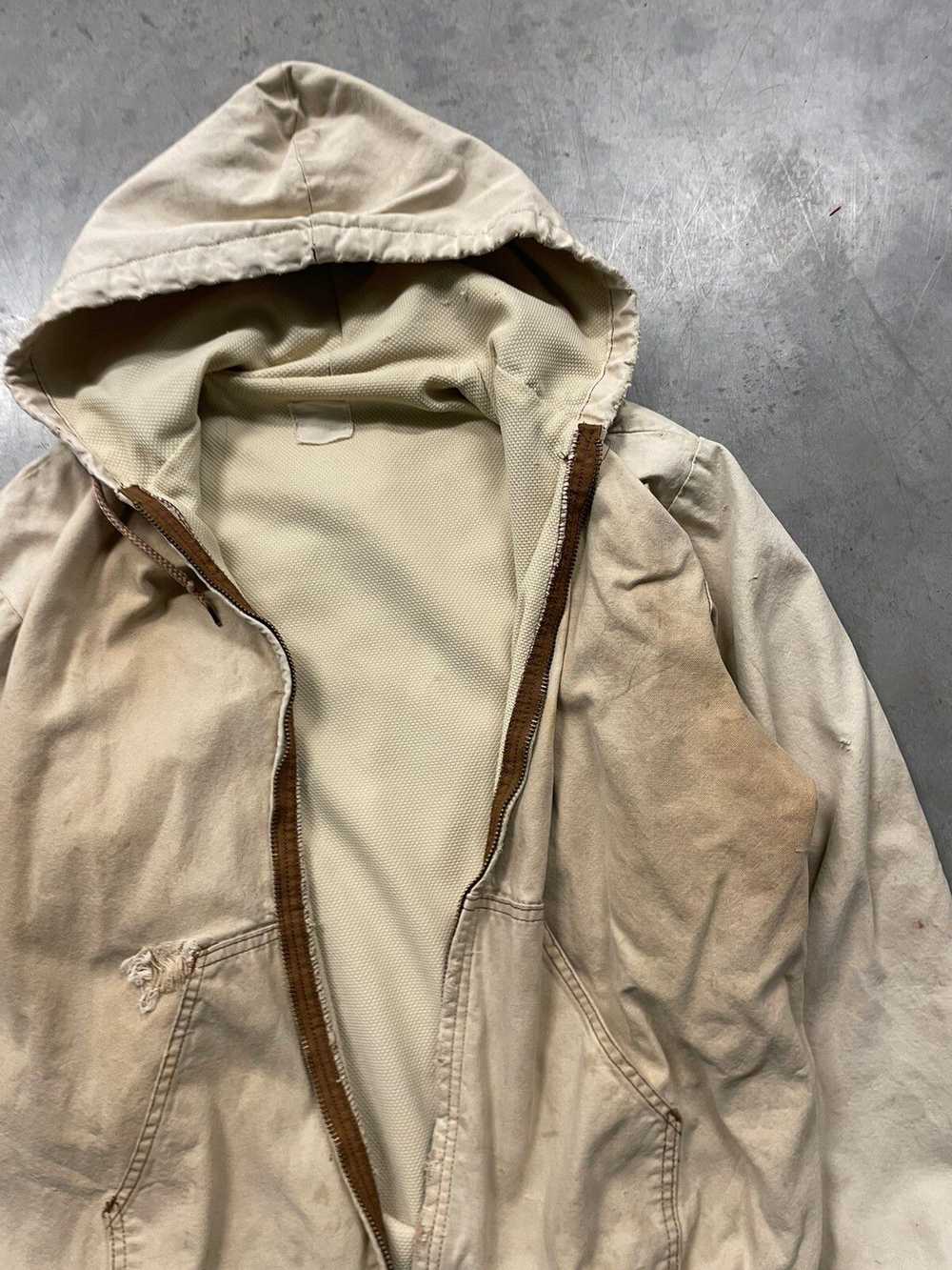 Vintage Vintage Sun Faded Insulated Hooded Jacket - image 2