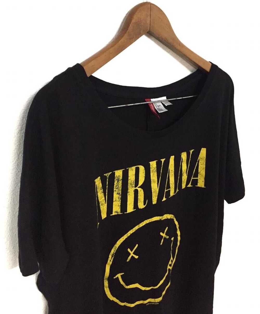 Band Tees × Nirvana × Rock Band Nirvana band tee … - image 2