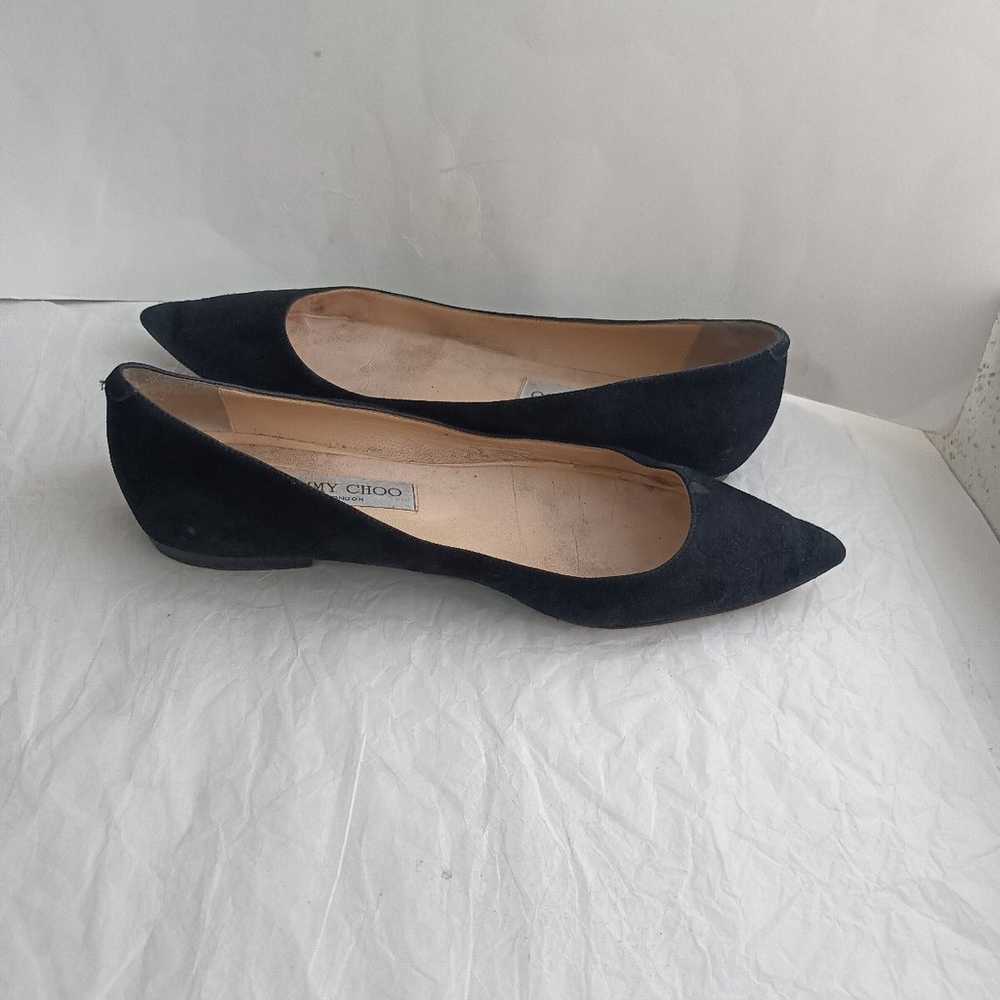 Jimmy Choo Romy suede ballet flats Size 39 - image 12