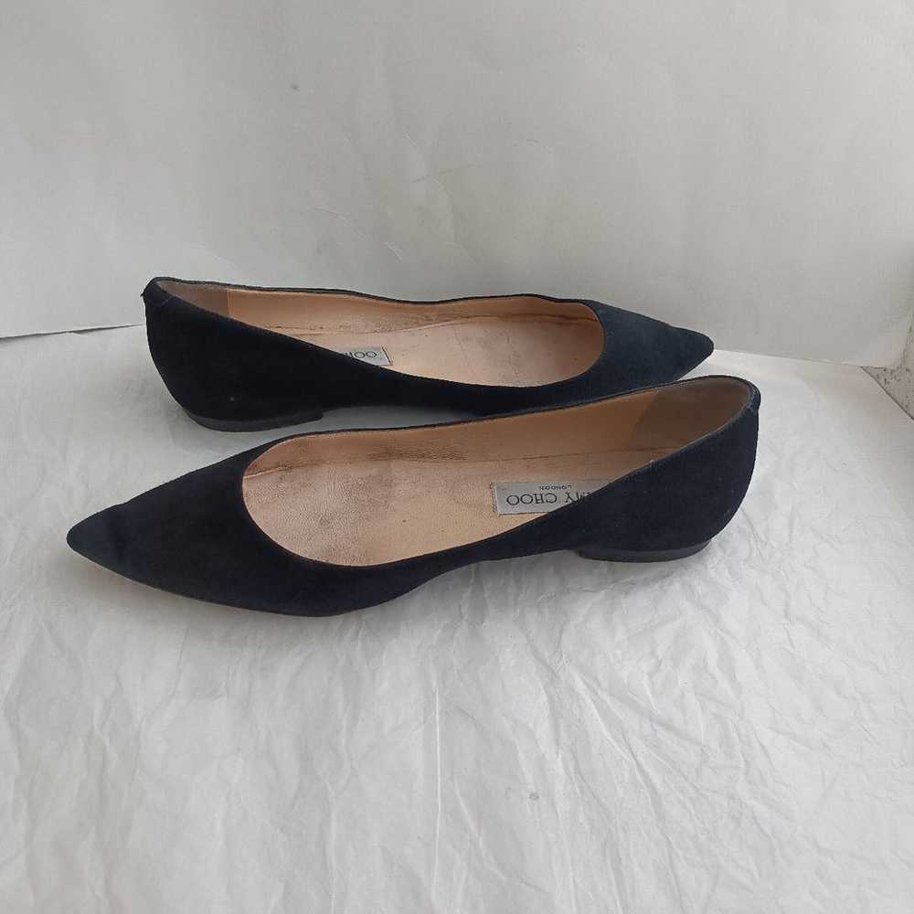 Jimmy Choo Romy suede ballet flats Size 39 - image 4