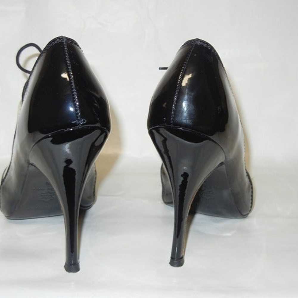 Claudia Ciuti Black and White Heels - Size 6 - image 6