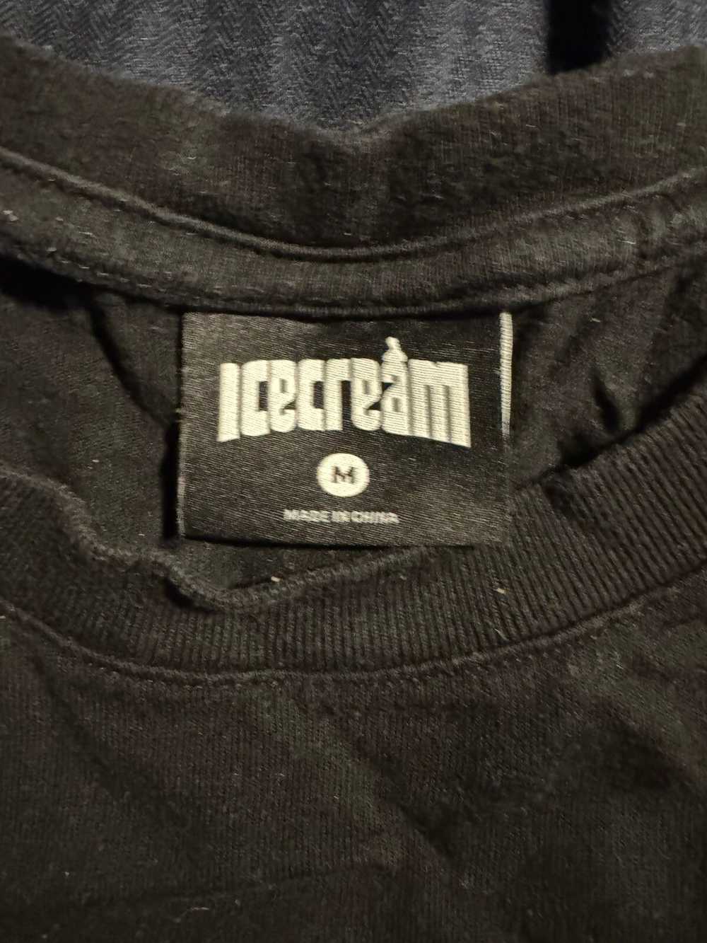 Icecream × Streetwear black ice cream T-shirt - image 4