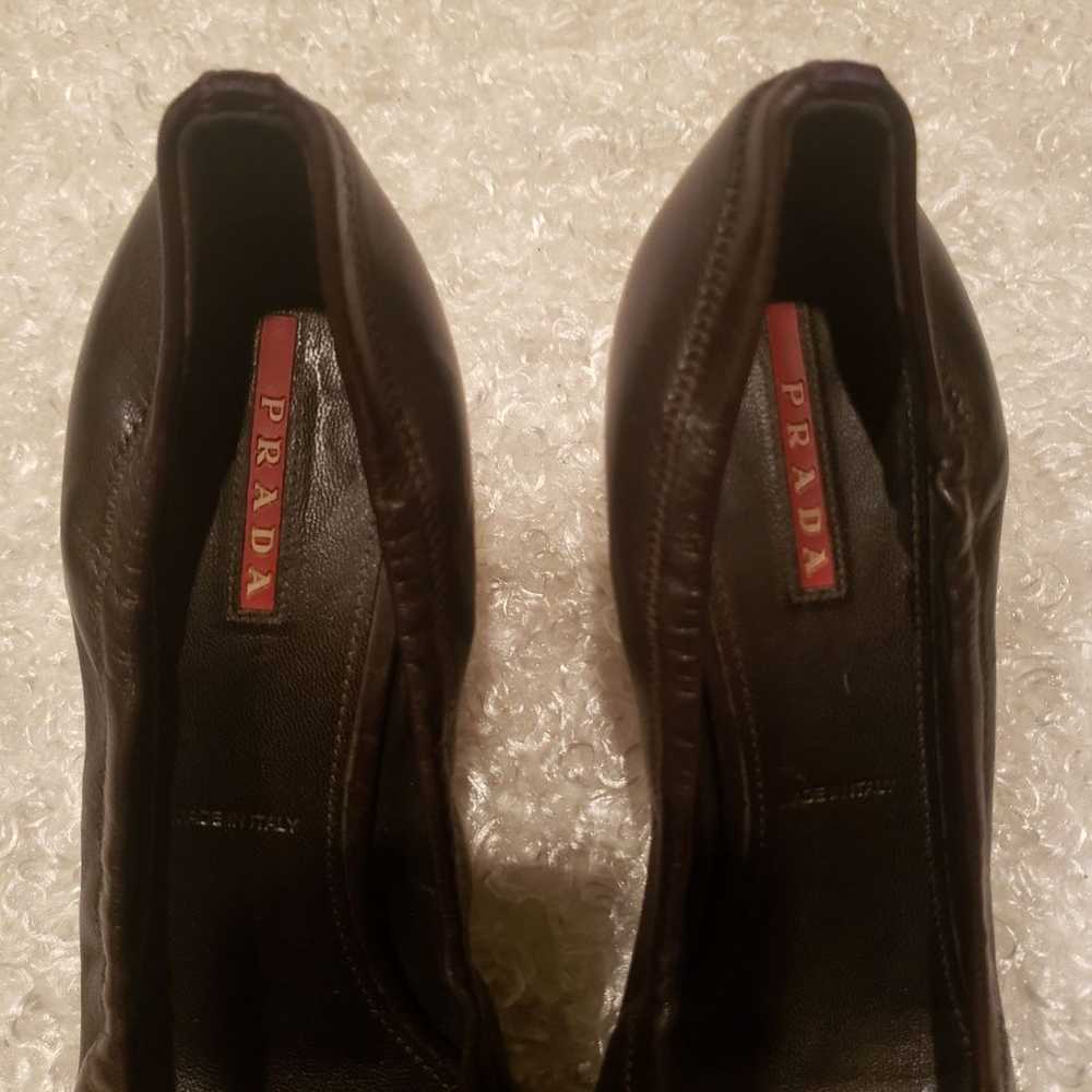 PRADA Women's Pumps Leather Shoes - image 2