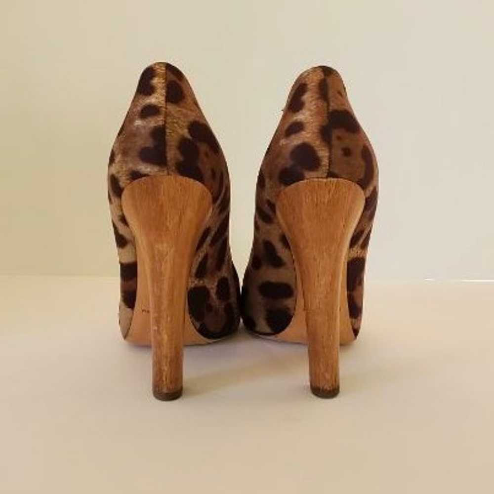 Dolce and Gabbana Leopard Pumps - image 4
