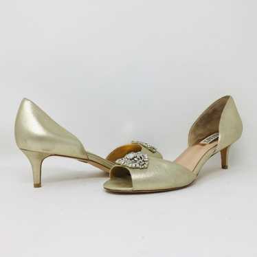 Badgley Mischka Petrina Leather Pumps