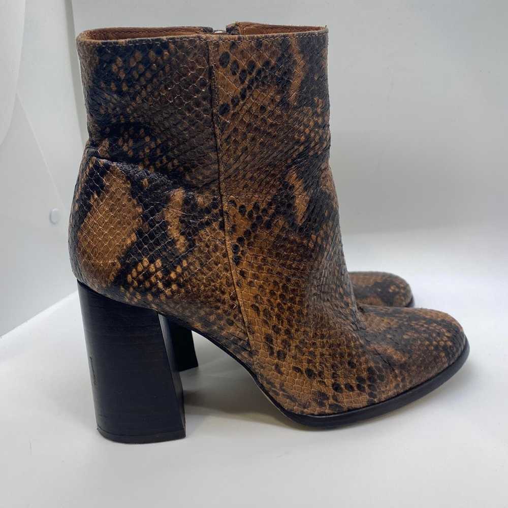 Massimo Dutti Massimo Dutti leather snake print b… - image 1