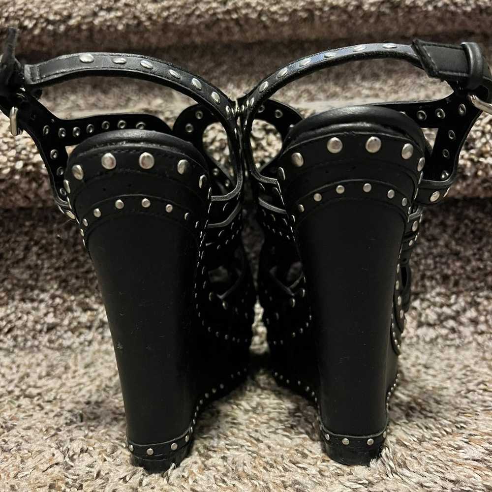 Colin Stuart Victoria's Secret Studded Wedges - image 3