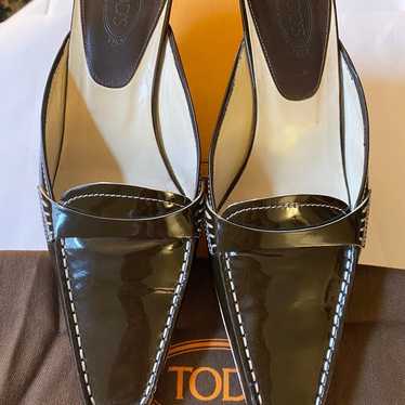 Tod’s Patent Leather Mule - image 1