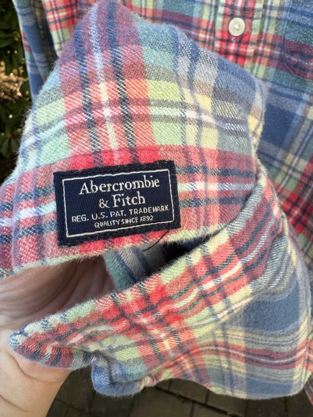 Abercrombie & Fitch Flannel Button Down - image 5