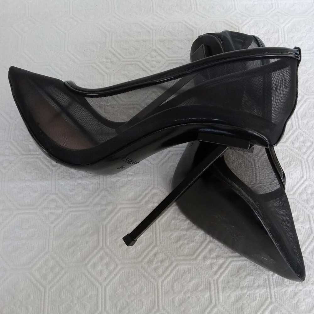 JESSICA RICH Black Mesh Pointed Toe Stiletto Heel… - image 11