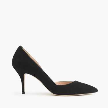 J.Crew Colette suede d'Orsay pumps