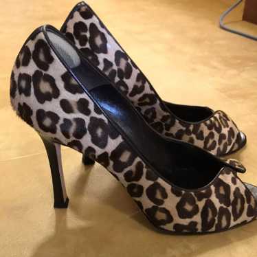 Manolo Blahnik Leopard Arsenia 37