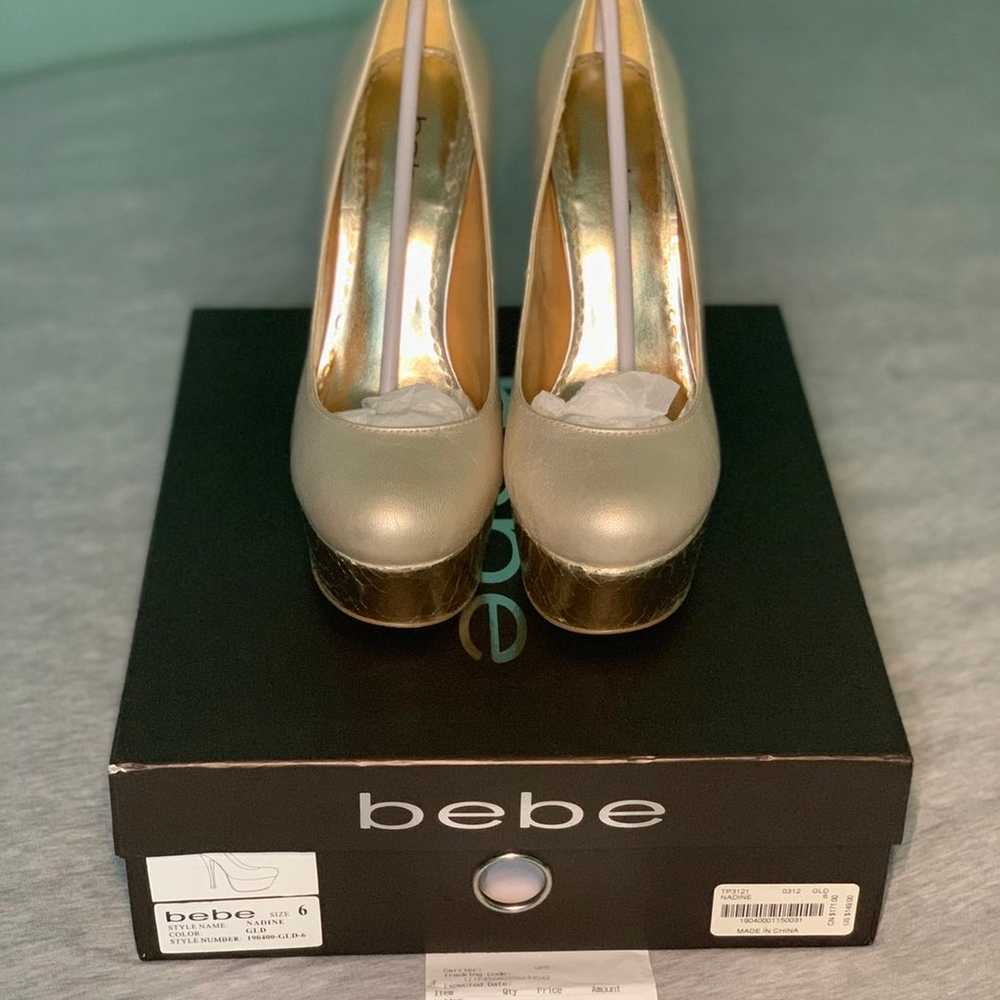 bebe heels size 6 - image 2