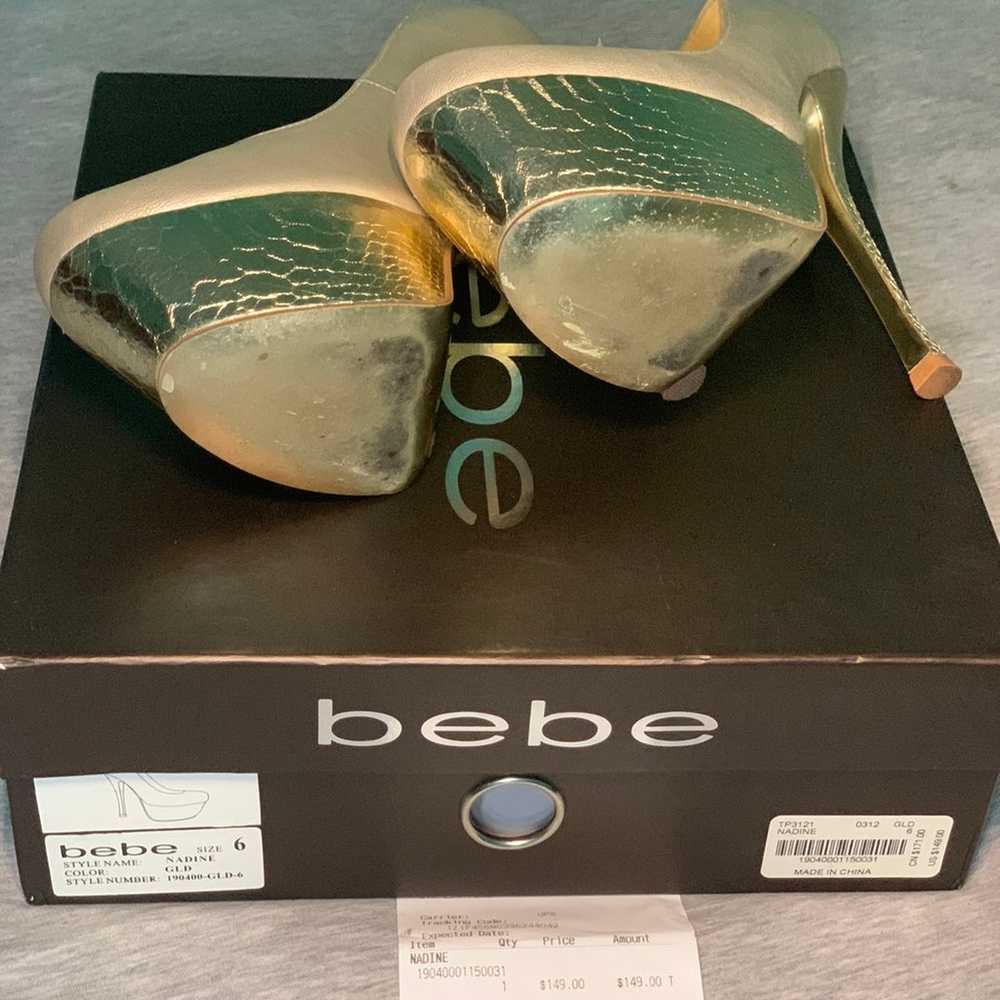 bebe heels size 6 - image 5
