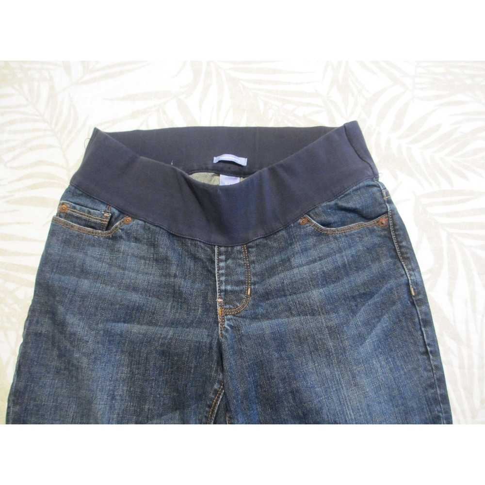 Gap GAP MATERNITY BLUE JEANS SIZE 2 REGULAR STRET… - image 3