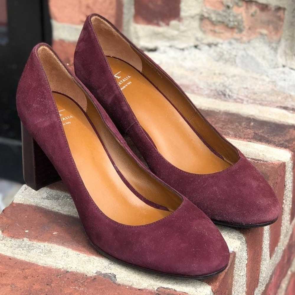 Aquatalia Valora heel, sz 6.5, Oxblood - image 5