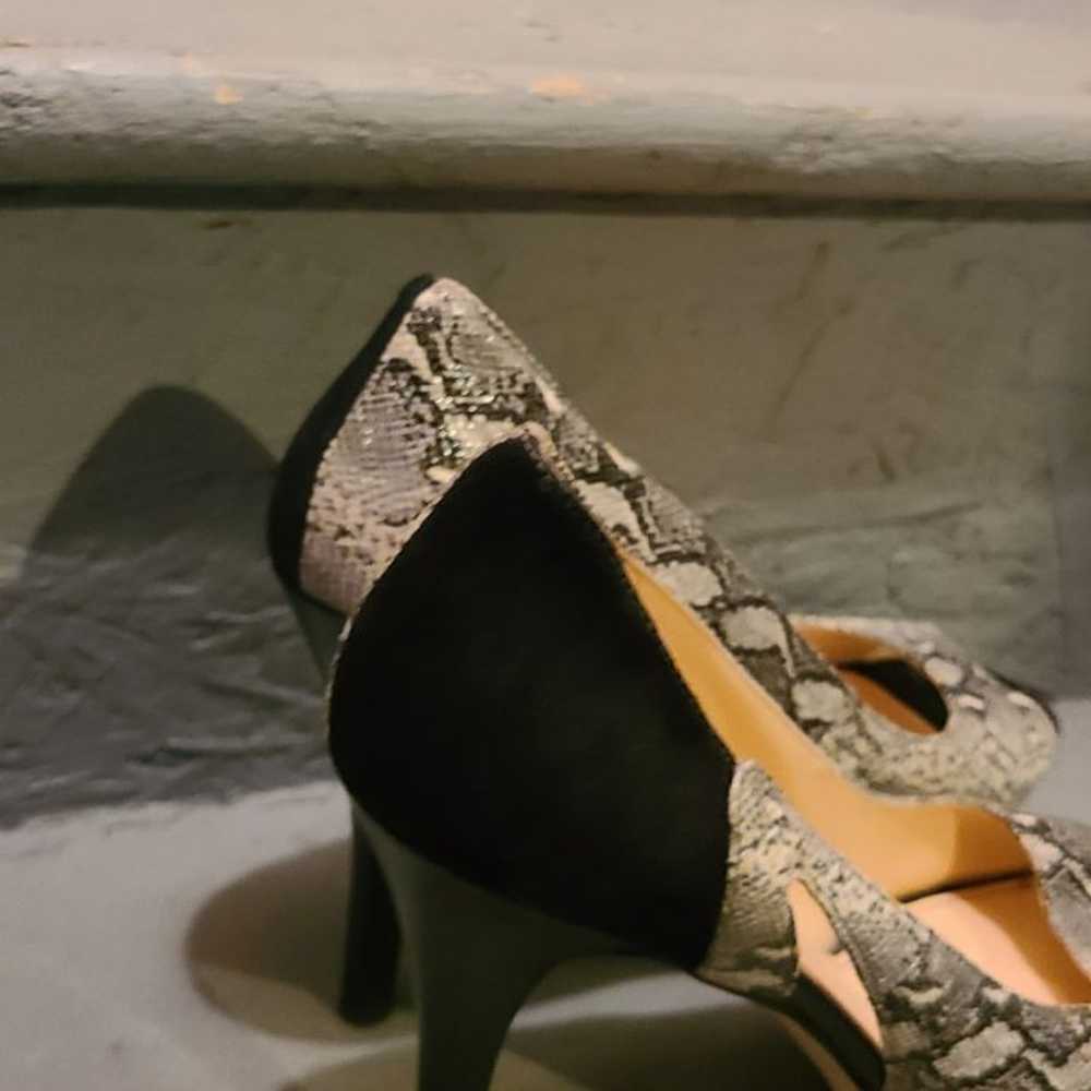 snakeskin pumps - image 2