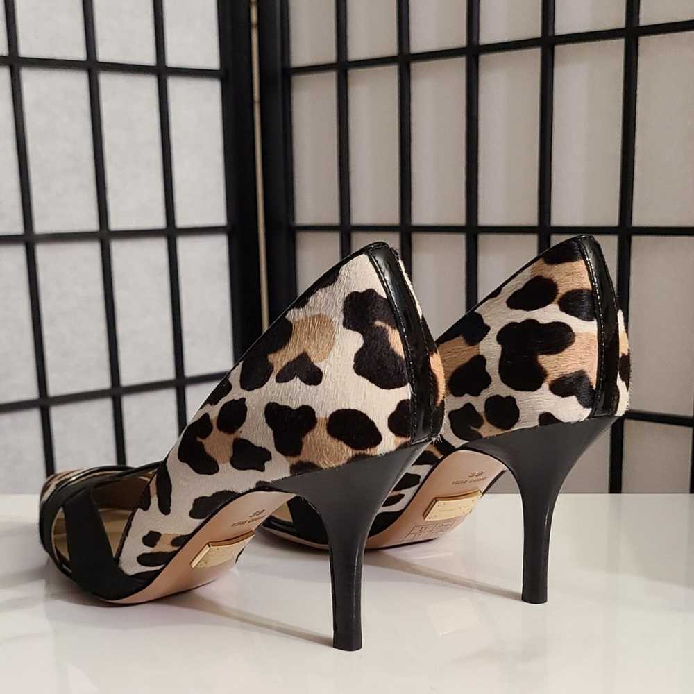 MICHAEL KORS "Stephanie" Leopard Calf Hair Pumps … - image 10