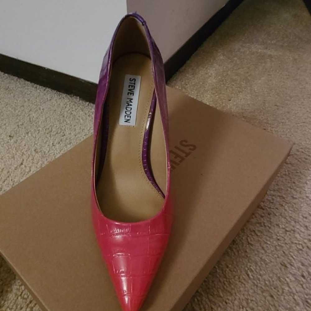 Steve Madden Heels/Clutch Purse Set - image 5