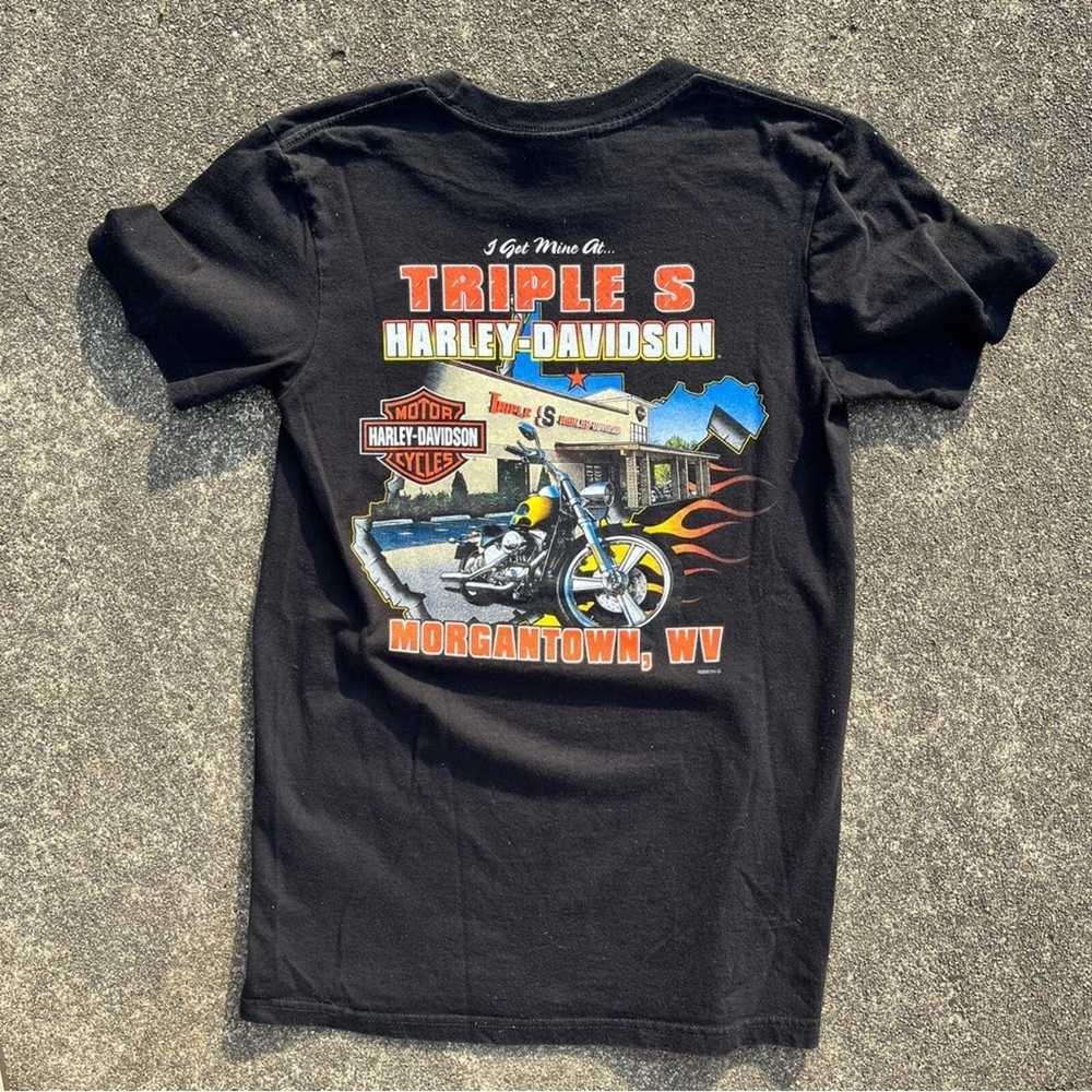 Harley Davidson Black Harley Davidson T-shirt Siz… - image 4